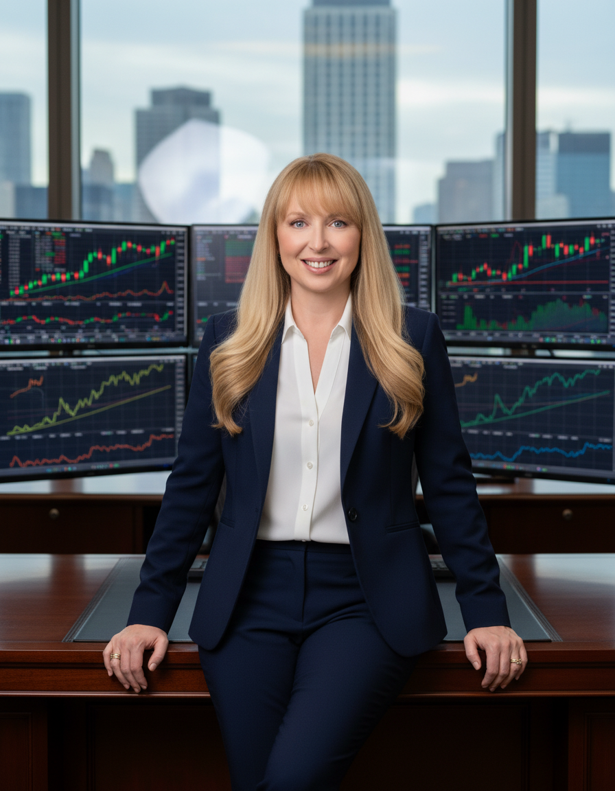 Alba Guerrini, trader profesional y fundadora de Latina Trader VIP en Miami, South Florida